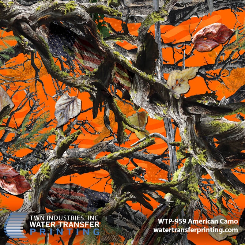 American Camo — Orange